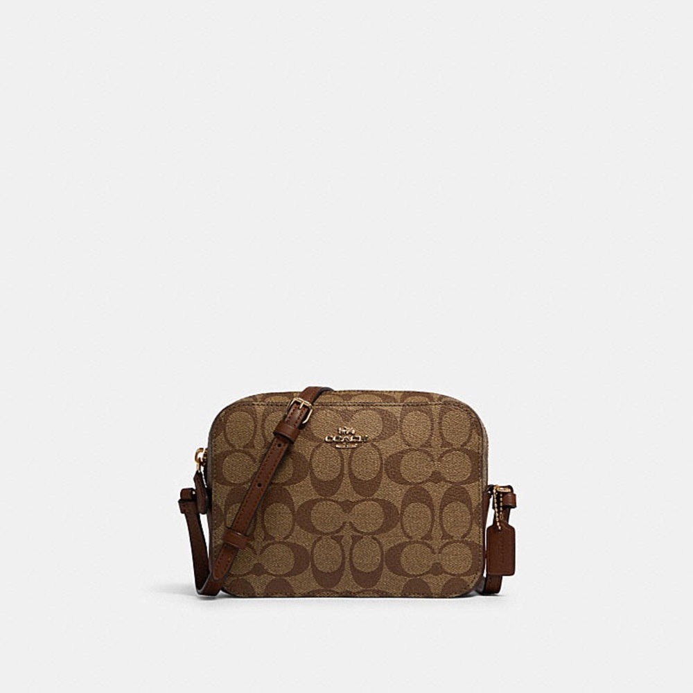 Coach Mini Camera Signature Canvas